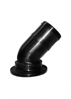 Manifold Flansch - 45° Schlauchnippel